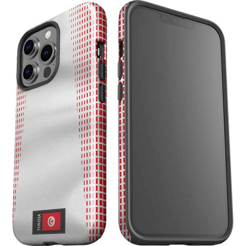 Tunisia Soccer Flag iPhone 13 Pro Impact Case